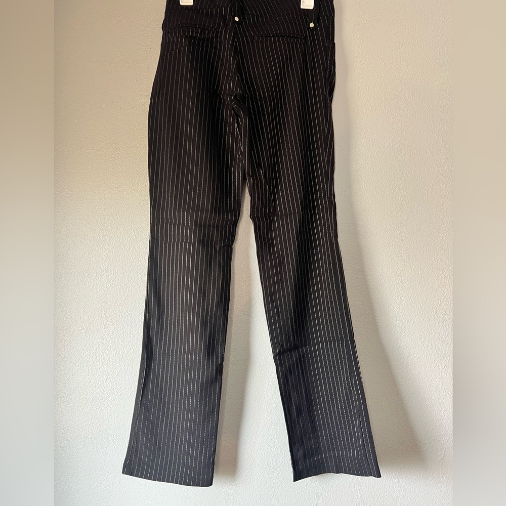Lipservice mens pants super stretch size 33 pin stripe